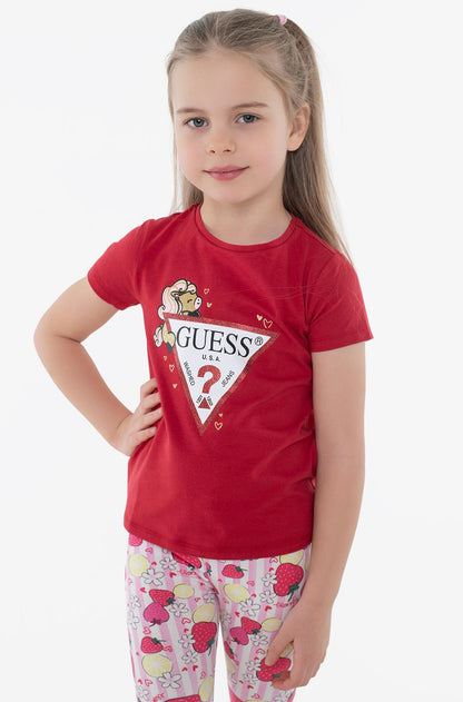 GUESS KIDS TRIANGLE T SHIRT