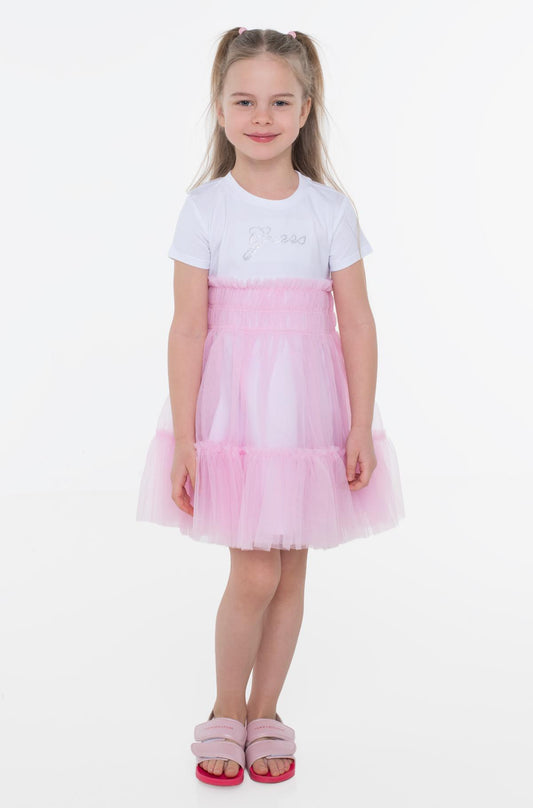 GUESS KIDS SHORTSLEEVE TULLE DRESS