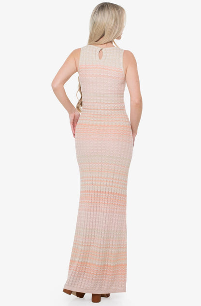 GUESS WOMAN ROSALYN LONG KNITTED DRESS