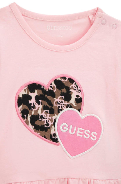 GUESS KIDS GIRLS T SHIRT & LEGGINGS SET
