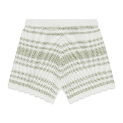 GUESS KIDS COTTON CROCHET REGULAR SHORTS