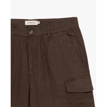 GIANNI LUPO LINEN CARGO SHORTS
