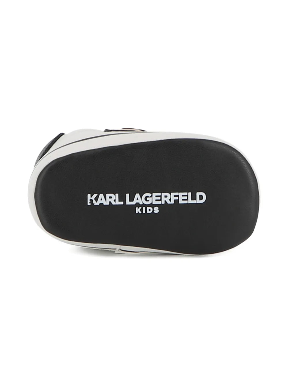 KARL LAGERFELD KIDS TWO-TONE SNEAKERS