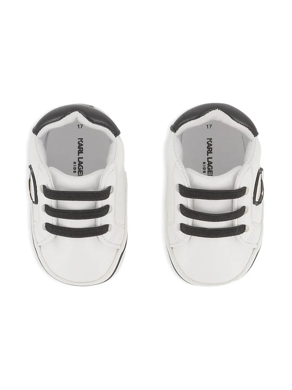 KARL LAGERFELD KIDS TWO-TONE SNEAKERS