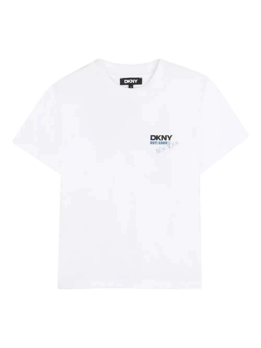 DKNY KIDS BACK PRINT LOGO T SHIRT