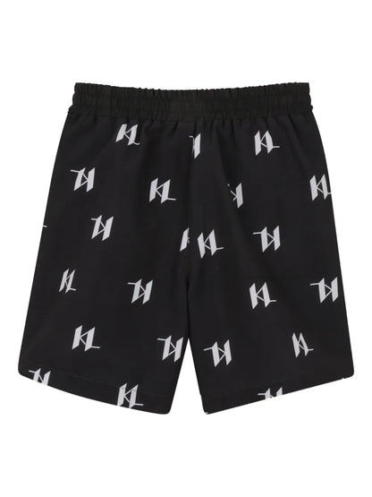 KARL LAGERFELD KIDS  DRAWSTRING SWIM SHORTS