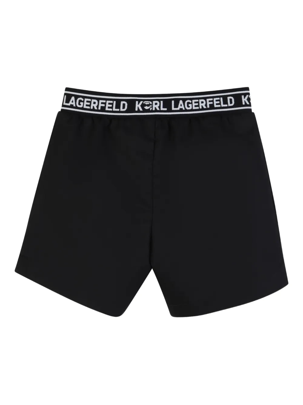 KARL LAGERFELD KIDS LOGO-PRINT SHORTS SET