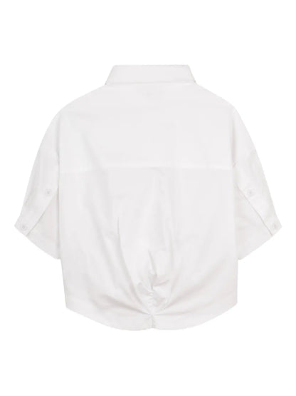 DKNY GIRLS LOGO PRINT SHIRT