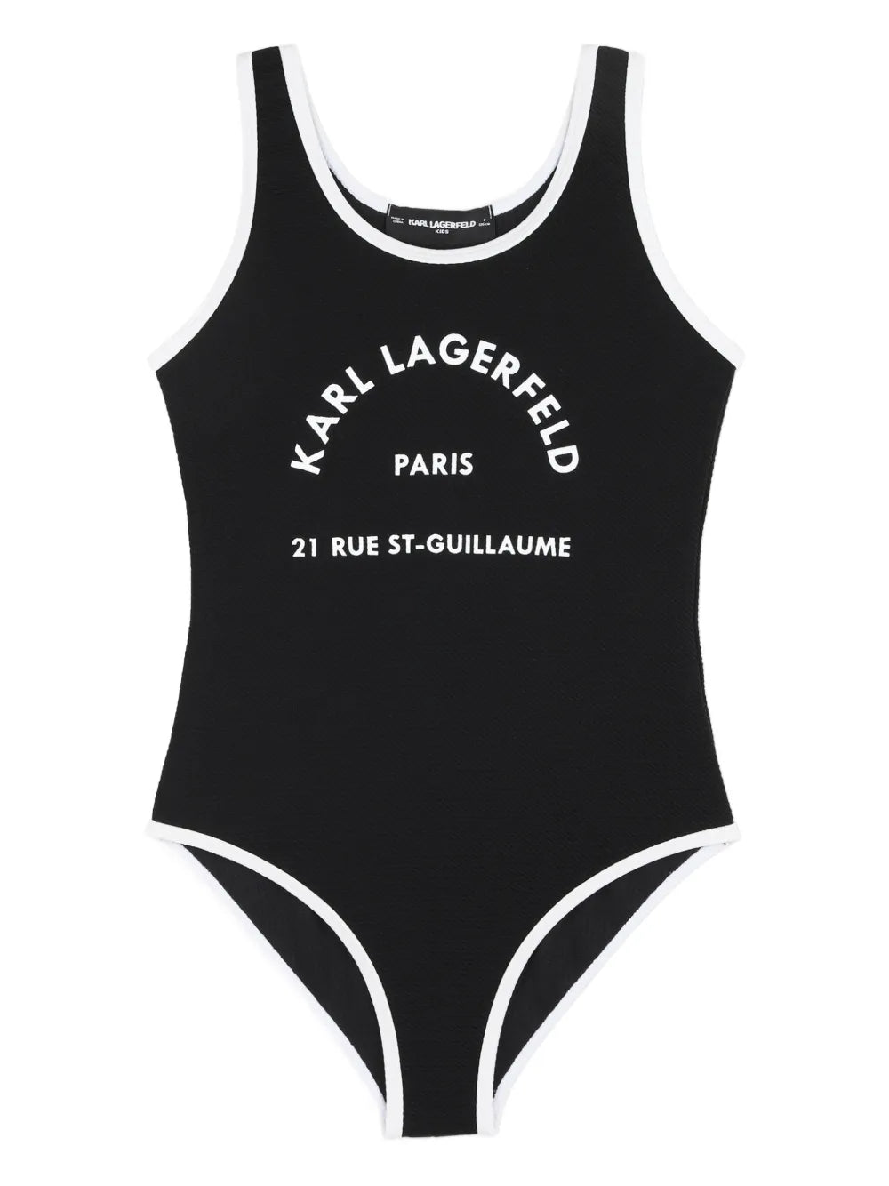 KARL LAGERFELD KIDS PRINTED SWIMSUIT