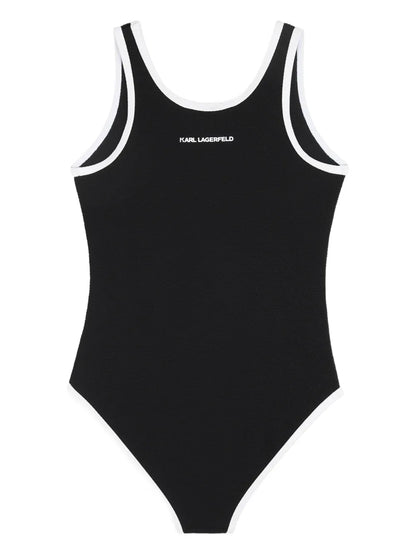 KARL LAGERFELD KIDS PRINTED SWIMSUIT
