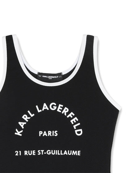 KARL LAGERFELD KIDS PRINTED SWIMSUIT