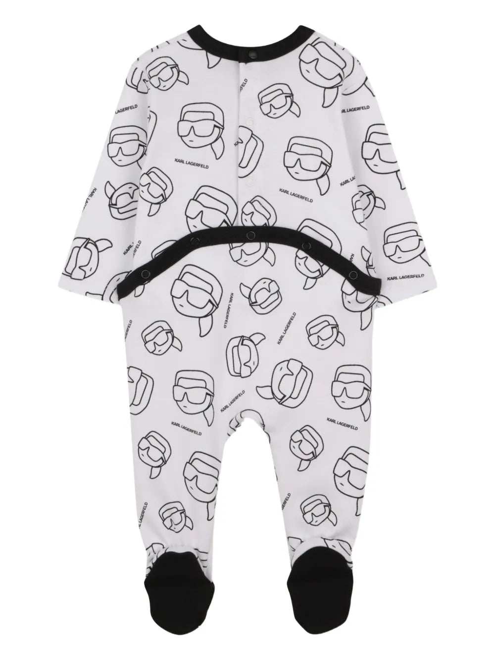KARL LAGERFELD KIDS IKONIK KARL BABYGROW SET