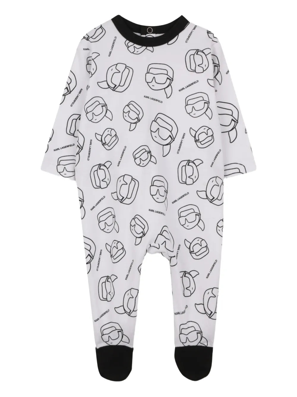 KARL LAGERFELD KIDS IKONIK KARL BABYGROW SET