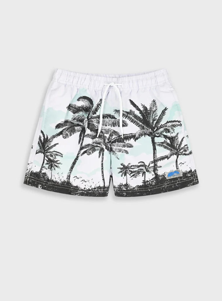 TWO IN A CASTLE ALL OVER PRINT SWIM TRUNK