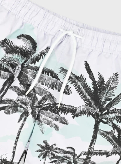 TWO IN A CASTLE ALL OVER PRINT SWIM TRUNK