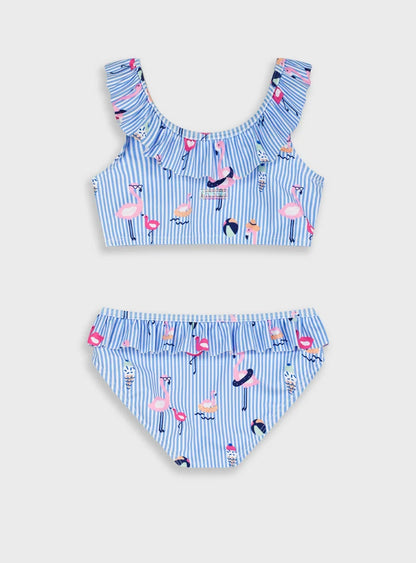 ENERGIERS PRINTED BIKINI WITH FRILLS FOR GIRLS