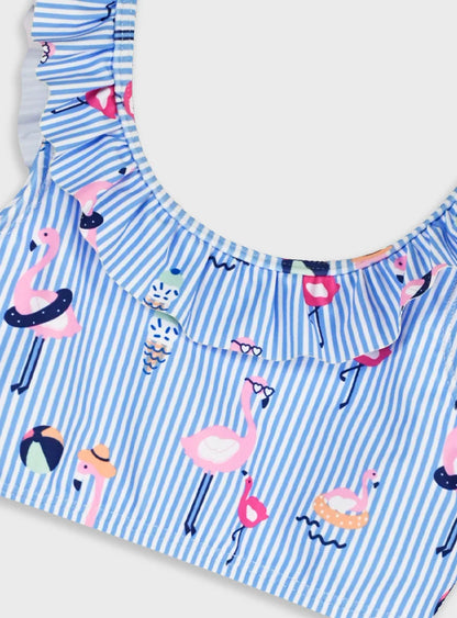 ENERGIERS PRINTED BIKINI WITH FRILLS FOR GIRLS