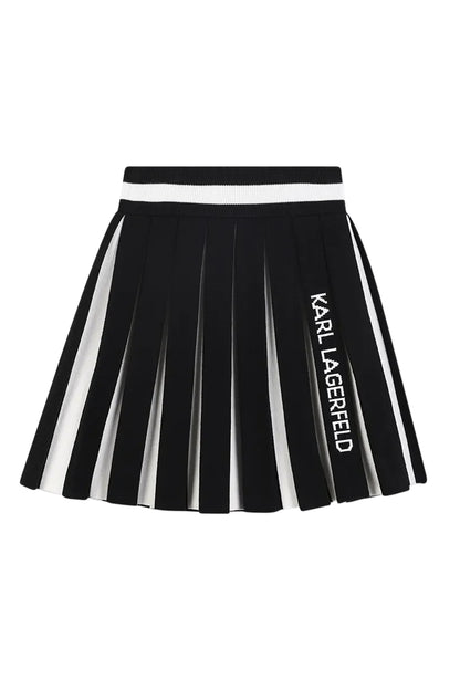 KARL LAGERFELD GIRLS PLEATED SKIRT
