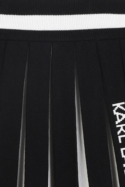 KARL LAGERFELD GIRLS PLEATED SKIRT