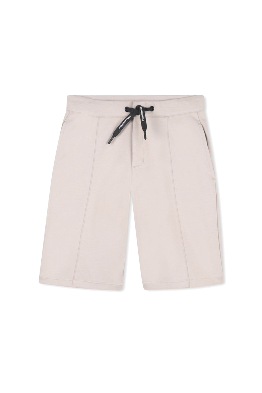 KARL LAGERFELD KIDS DRAWSTRING BERMUDA SHORTS
