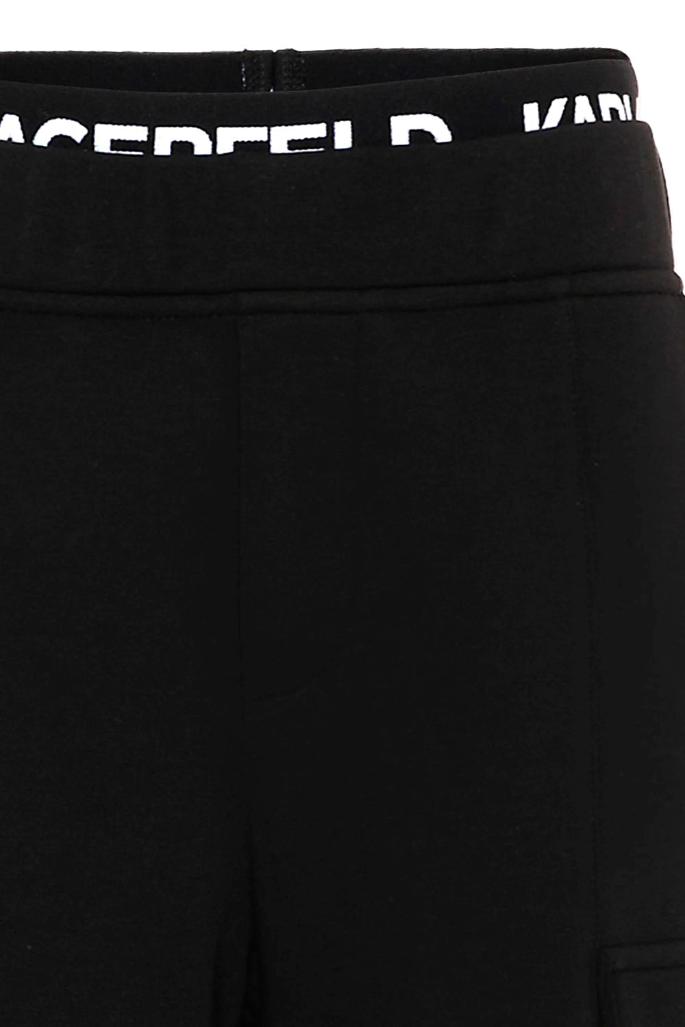 KARL LAGERFELD KIDS COTTON CARGO SHORTS