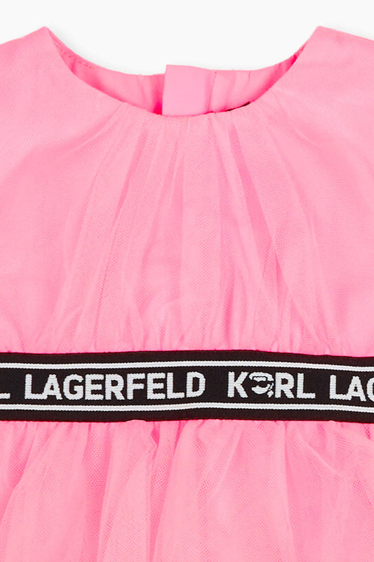 KARL LAGERFELD GIRLS TULLE CEREMONY DRESS