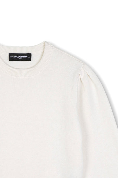 KARL LAGERFELD GIRLS RHINESTONES SWEATSHIRT