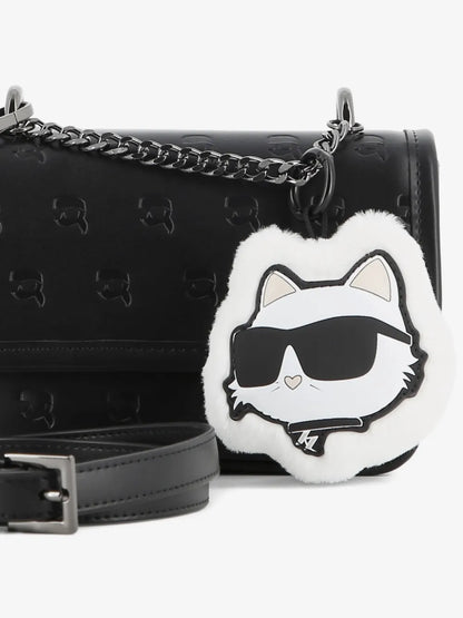 KARL LAGERFELD KIDS  IKON CHOUPETTE CROSSBODY BAG