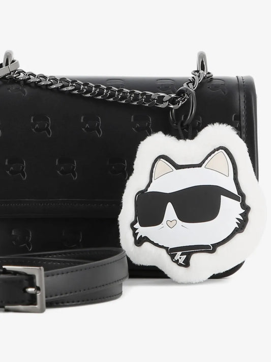 KARL LAGERFELD KIDS  IKON CHOUPETTE CROSSBODY BAG