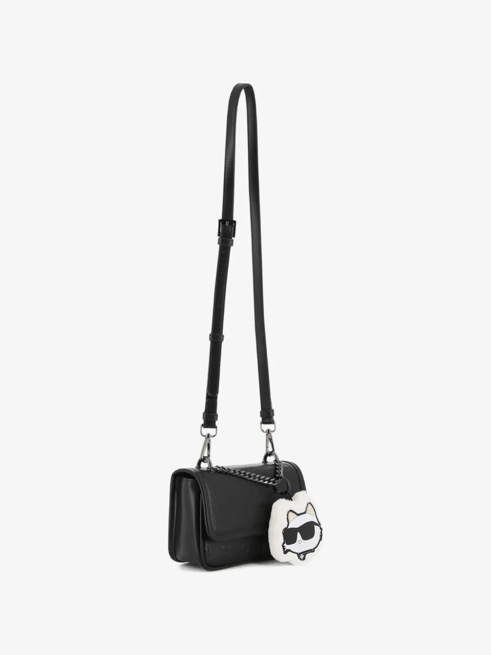 KARL LAGERFELD KIDS  IKON CHOUPETTE CROSSBODY BAG