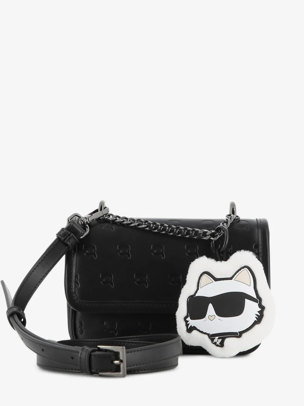 KARL LAGERFELD KIDS  IKON CHOUPETTE CROSSBODY BAG