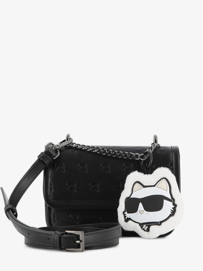KARL LAGERFELD KIDS  IKON CHOUPETTE CROSSBODY BAG