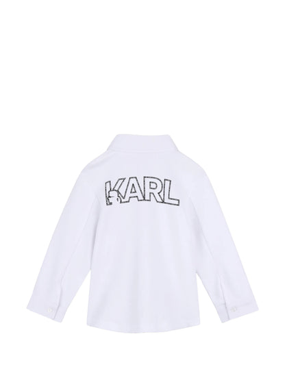KARL LAGERFELD KIDS SET SHIRT & TROUSER