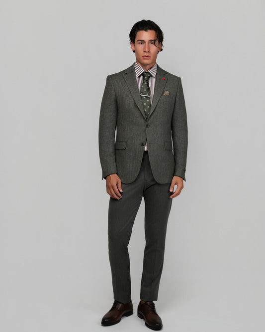 DEZIGN BY FILIS HERRINGBONE JACKET