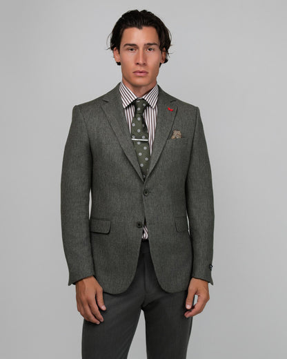 DEZIGN BY FILIS HERRINGBONE JACKET