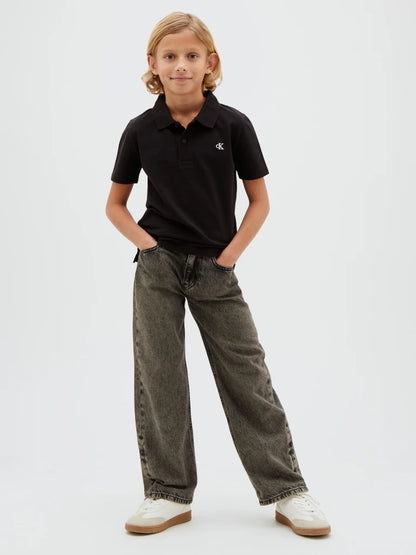 CALVIN KLEIN COTTON STRETCH POLO SHIRT