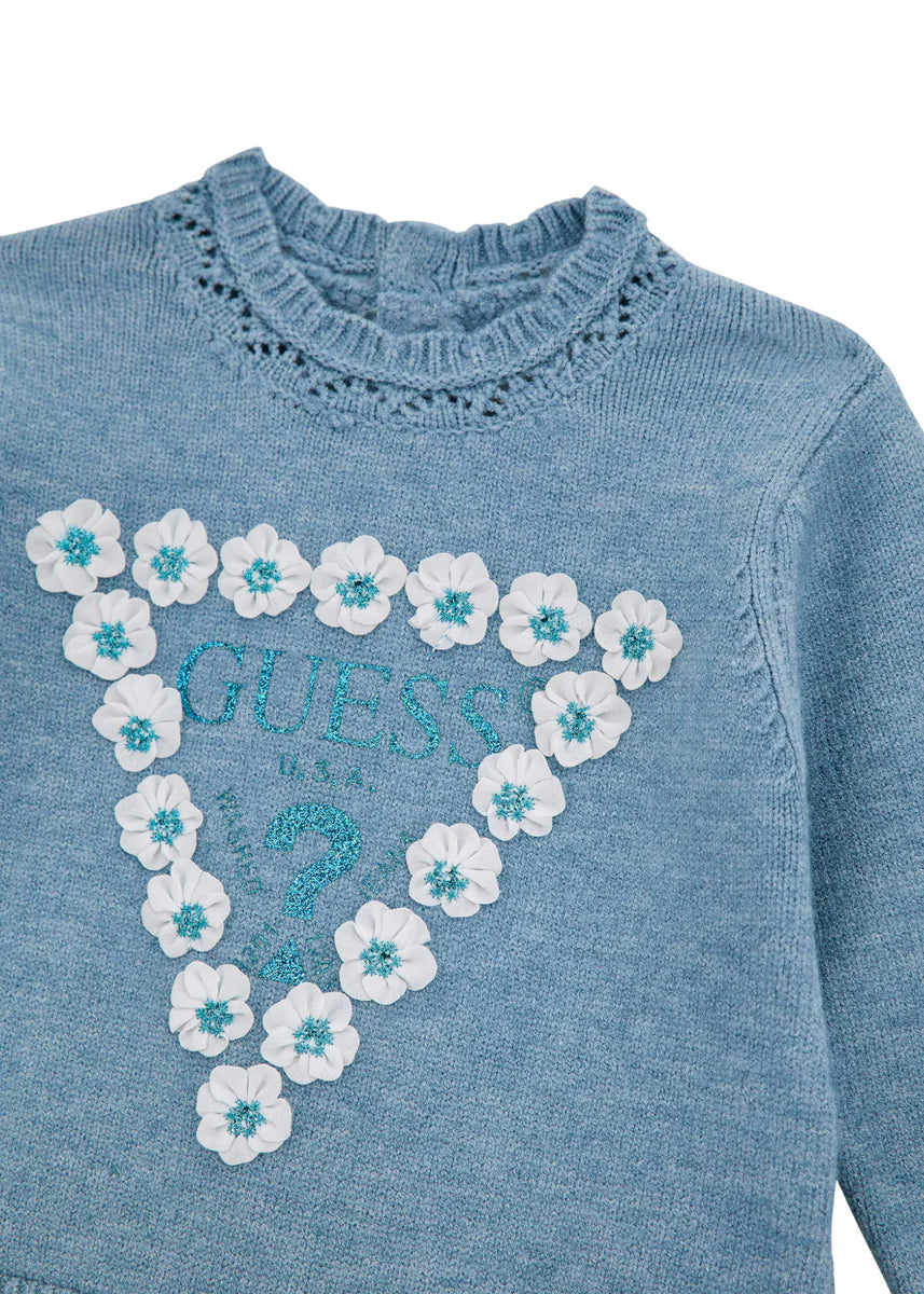 GUESS GRLS LS SET DRESS & PANTIES