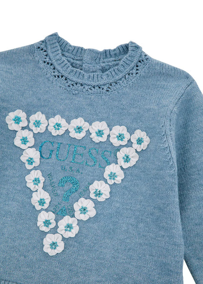 GUESS GRLS LS SET DRESS & PANTIES