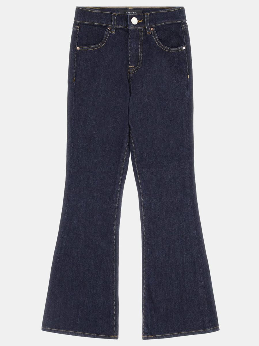 GUESS STRECH DENIM FLARE FIT PANTS