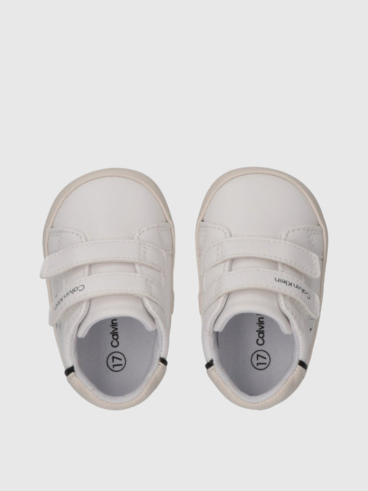 CALVIN KLEIN BABY LOW CUT VELCRO SNEAKERS
