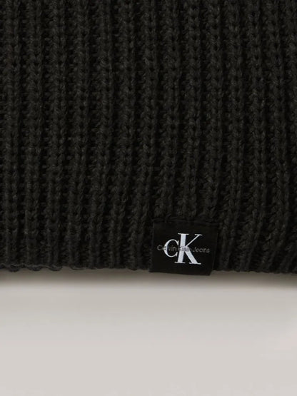 CALVIN KLEIN KIDS SET RIB BEANIE & SCARF