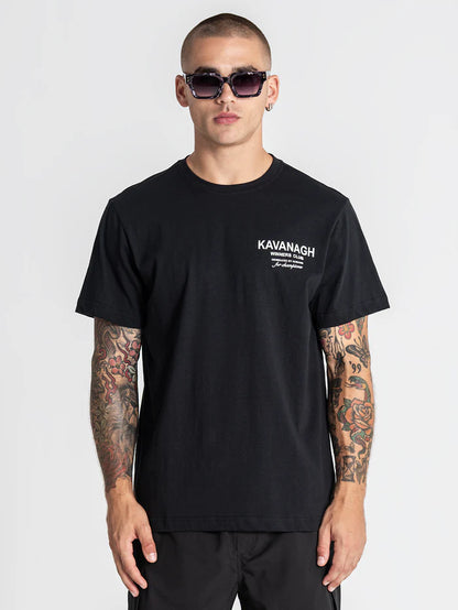 GIANNI KAVANAGH BLACK THE CLUB T SHIRT