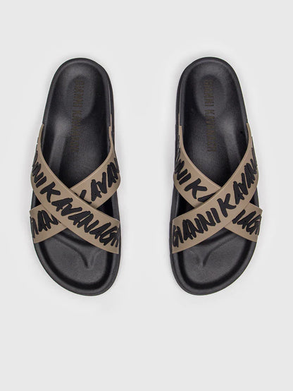 GIANNI KAVANAGH GREY REBEL SLIDERS