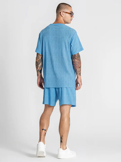 GIANNI KAVANAGH TEXTURED T SHIRT