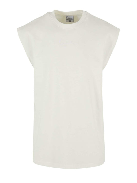 KARL KANI SMALL SIGNATURE ESSENTIAL SLEEVELESS TEE