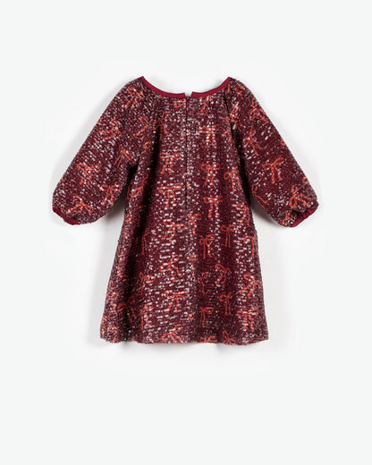 YELL-OH! ALLOVER SEQUIN BOWS DRESS