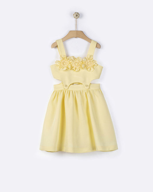 YELL-OH FLOWERS SUNSHINE DRESS