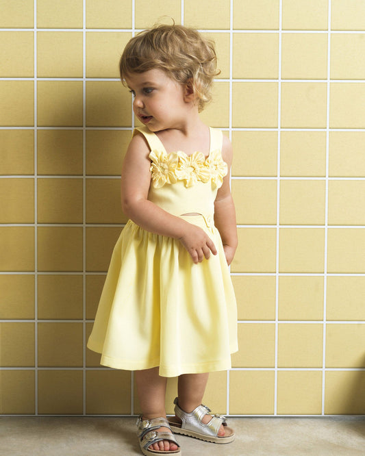 YELL-OH FLOWERS SUNSHINE DRESS