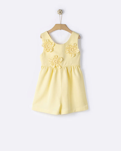 YELL-OH DIONE SUNSHINE FLORAL JUMPSUIT