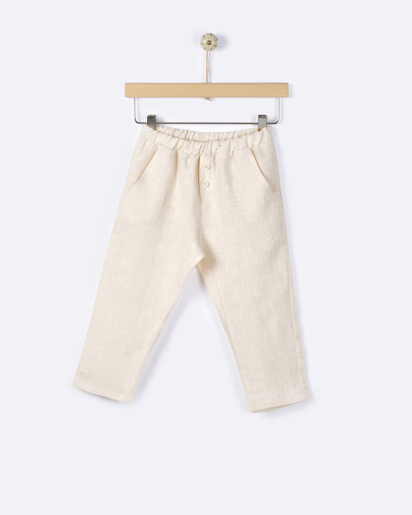 YELL-OH HERMES LINEN PANTS PETRA